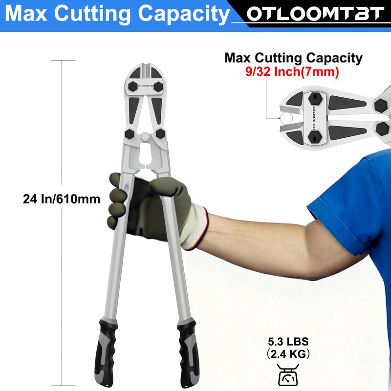 OTLOOMTBT 24 In Heavy Duty Bolt Cutter - Industrial Chromium