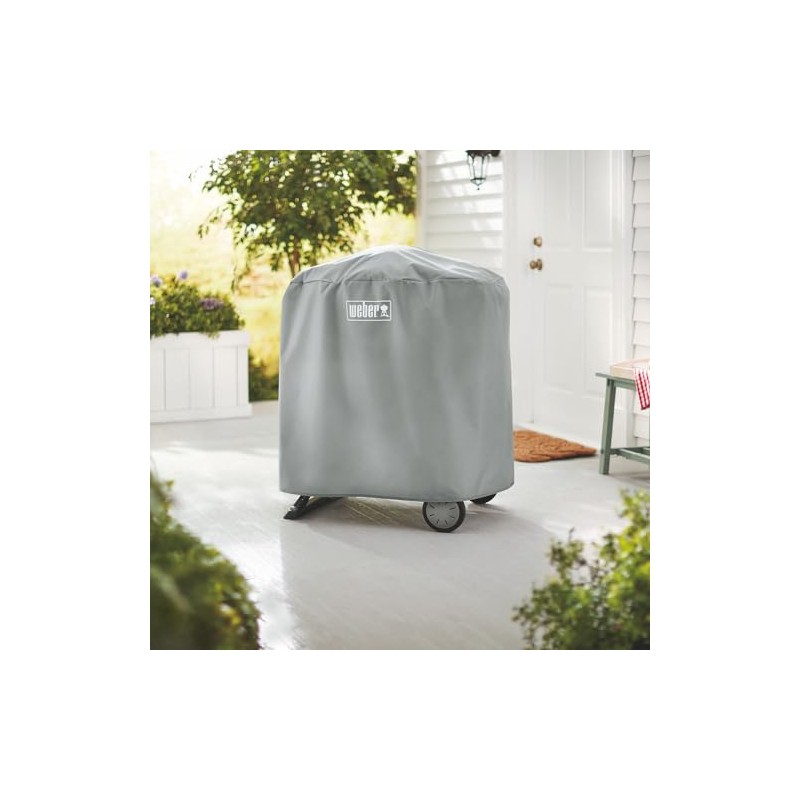 Weber 7177 Cover for Q-1000/2000 Grill With Trolley / Stand,
