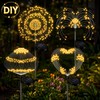 Solar Firework Garden Lights for Outdoor Decor – Shapeable Solar
