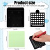 5 Pcs Sticky Note Stencil Templates with 1 Pcs Sticker