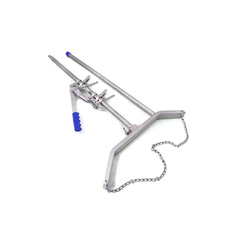 Calf Puller Veterinary Instruments with Blue Handle by G.S Online