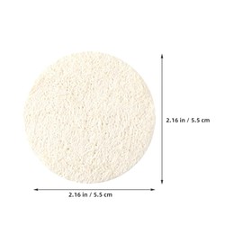 Mikinona Face Exfoliating Sponges Set of 10 Facial Cleansing Loofah Pads for Gentle Deep Clean and Oil Control