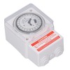 Mechanical 24-Hour Timer Switch - Precise Industrial Timer with 5-Minute