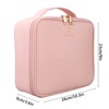 Samtour Makeup Case Travel Makeup Bag Makeup Train Case Cosmetic