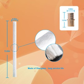 6PCS Wine Bottle Torch Wicks, Torch Light,Outdoor Torches,Table Torch,Citronella Torch,Garden Torch,Patio Torches,Citronella Torches(Bottle not Included)