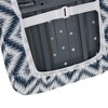 Ironing Board Cover and Pad (Blue Chevron), 100% Cotton with