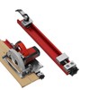 Circular Saw Track Guide Jig, Adjustable Cutting Machine Base Guide