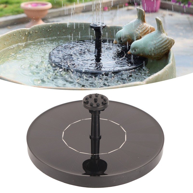 Solar Water Fountain Pump Garden Bird Bath Fountain Pump Solar