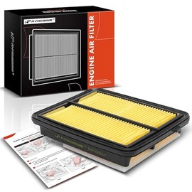 A-Premium Filtro de Aire de Motor compatible con Nissan Versa 2020-2024, Kicks 2017-2024, 1.6L, Reemplazo 165465RF0A