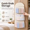 3-Tier Hanging Organizer for Underwear & Socks – Non-Woven Fabric
