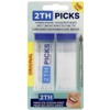 2TH Picks® Pack of 120 Unbreakable Toothpicks with Interdental Brush