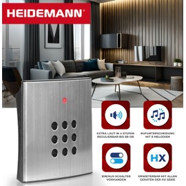 HEIDEMANN HX Guardian Style Radio Bell Set