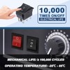 VEXUNGA Rocker Switch 6-Pin 3 Position Rocker Switch On/Off/On 16A
