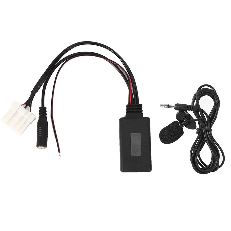 AUXin Cable Adapter Car Bluetooth 5.0 Microphone Fit for Mazda