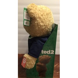 Commonwealth Ted 2 AnimaTeddy Bear Explicit Doll in Jersey, 16". With Sound ,NEW!