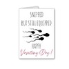 Funny Vasectomy Card snipped but still equipped