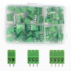 Harissess Pack of 50 2.54 mm 0.1 Inch Pitch PCB