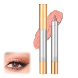 Eyeshadow Stick,Long-Lasting, Waterproof Eye Shadow,Blendable,Crease-Proof Eye Shadow,Shimmer Eyeshadow,Gifts for Women,Create Eye Contour Makeup