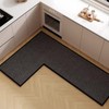 L Shape Kitchen Mat, Anti-slip Corner Kitchen Mats for Floor,