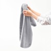 Francfranc Franc Microfiber Face Towel, Plain, Pink