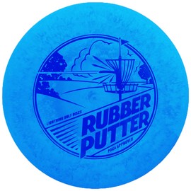 Mint Discs Lightning Standard #2 Upshot & Rubber Putter Approach Putter Golf Disc | 2 Pack Beginner Midrange | Stable Straight Line Shots