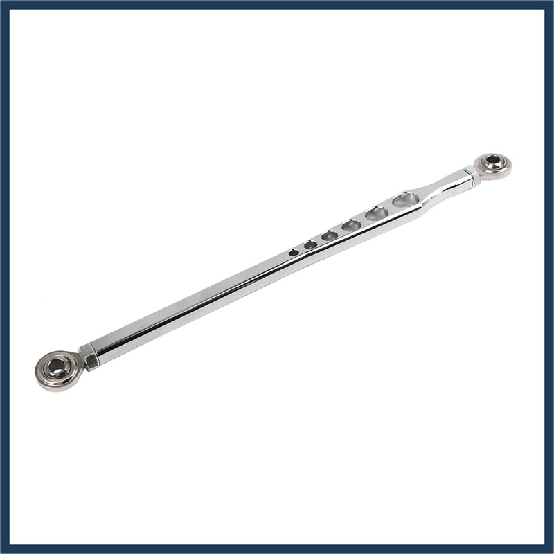 INFINAUTO Silver Tone Motorbike Motorcycle Shift Linkage Lever Gear Shifter
