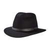 Tilley Montana Fedora, Black, 7.75