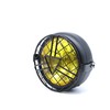 evomosa Universal motorcycle headlight, 6‘’ halogen headlight with lampshade cover