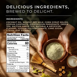 Gya Tea Co Matcha Latte Green Tea Gift Set (16 ct) - High Caffeine Energy Tea Pod for Morning Refresh - Te Matcha Lovers Get Well Gifts