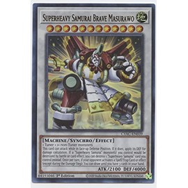 Superheavy Samurai Brave Masurawo - CYAC-EN039 - Ultra Rare - 1st Edition