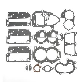 Powerhead Gasket Set 433941 Stable Performance for Johnson Evinrude 25hp 35hp 2cyl X‑Ref