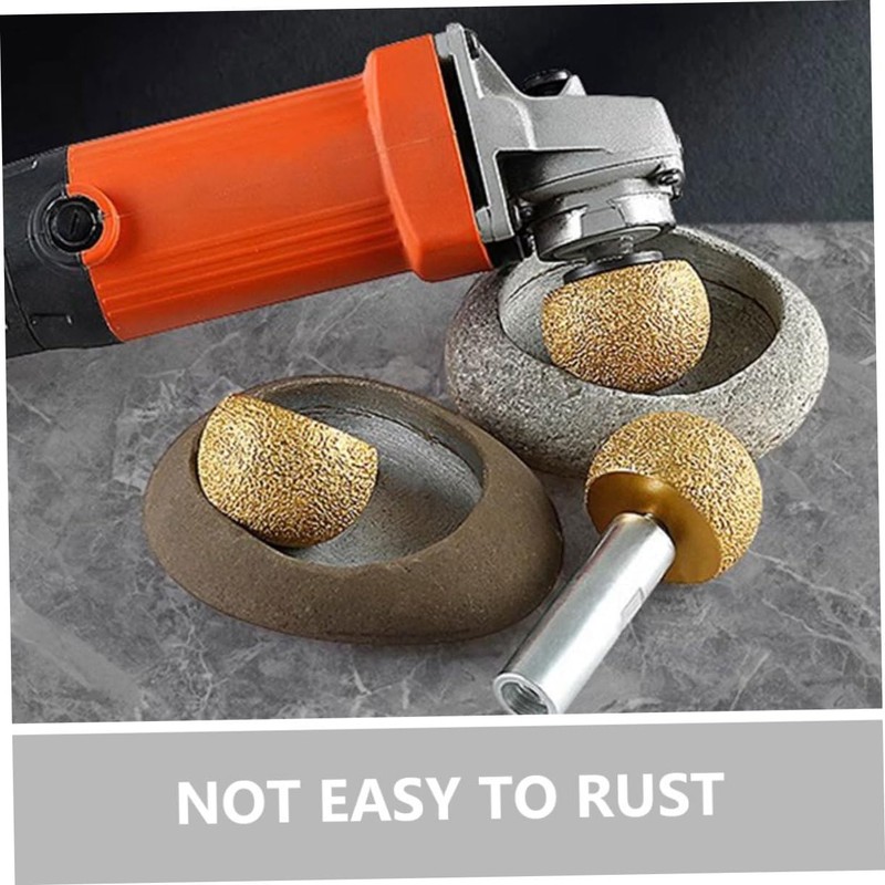 Kisangel Diamond Rotary Burr for DIY Planter Crafts Engraving Polishing