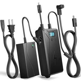 Battery Pack for Reclining Furniture with Charger, 2500mAh Universal Recliner Battery Pack Rechargeable, 2 Pin Batteries Packs for Reclining Furniture W/LED Display for Electric Sofa Couch Lift Chair