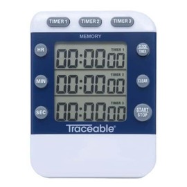 Traceable Triple-Display Digital Timer with Calibration