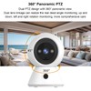 Indoor Security Camera, WiFi Camera with Phone App, 360° Pan