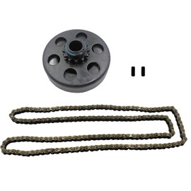 (12T with #35 Chain) Centrifugal Clutch 3/4" Bore Compatible With Predator 212cc Small Engine Go Kart Mini bike Lawnmower Fun Kart Engine 3/4 Bar