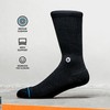 Stance Women's Jalama Slipper Socks, Light Blue, 3