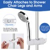 Handheld Shower Head Holder Attachment for Shower Chair, Shower Accessories