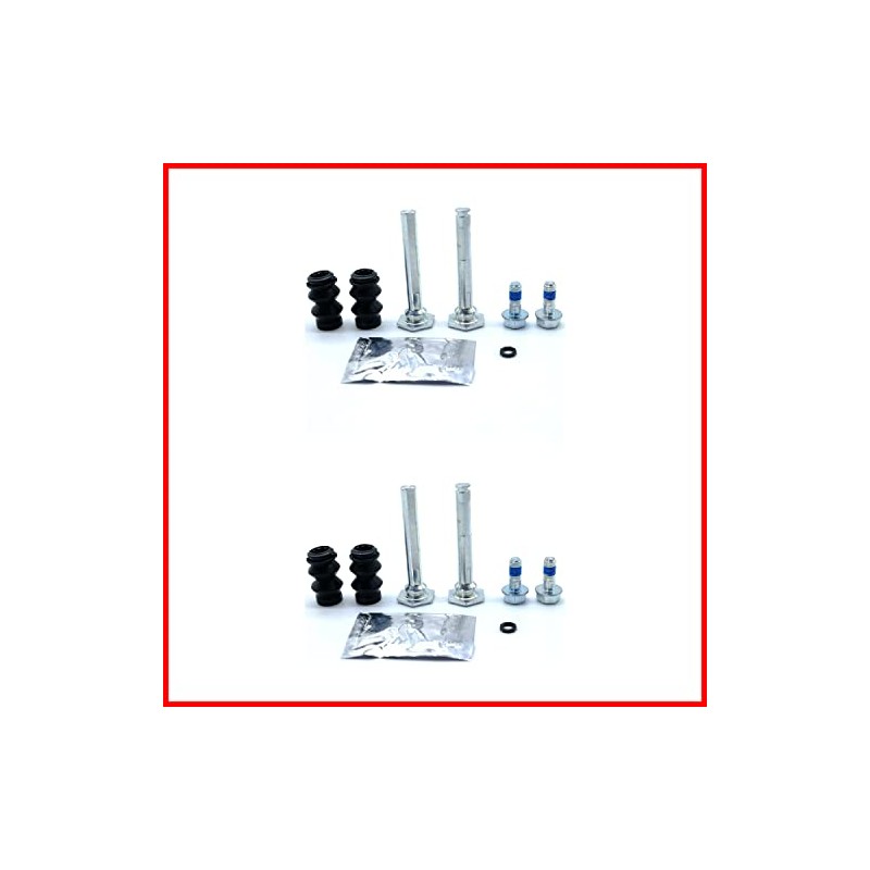 2 Sets Front Brake Caliper Slider Pin Kit Guide Bolt