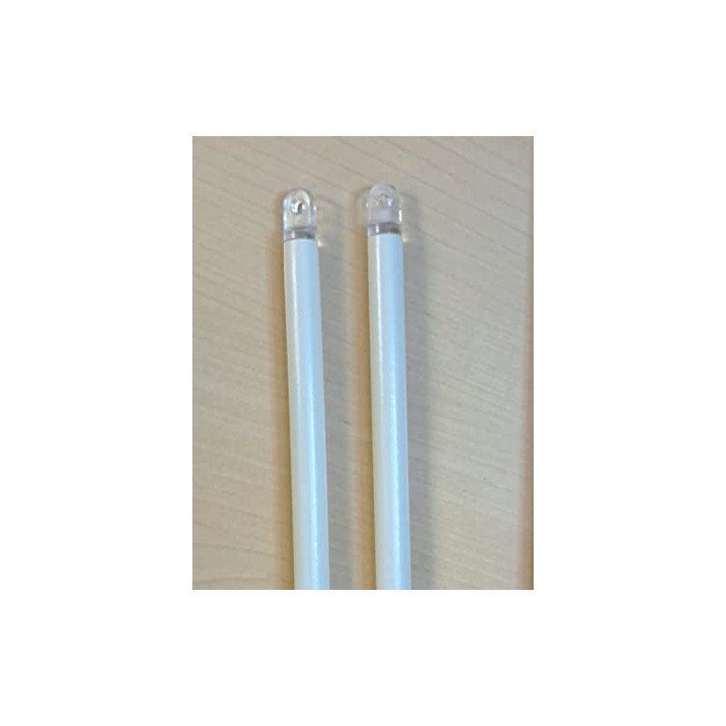 Pack of 2 WOOD Tilt Wand for Horizontal Blinds (Closed