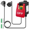 Single-phase on/off switch, 250 V, emergency stop switch, safety switch