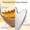 Inoxidable Kit Cepillo Facial Contorno Linfático Reducir Hinchazó