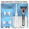 TuCao Wall Mounted Toothbrush Holder with Automatic Toothpaste Dispenser, No
