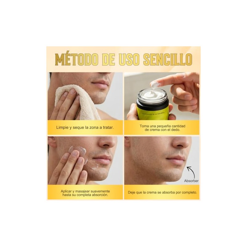 2PCS Crema de Belleza, Crema para el Cuidado de la