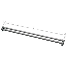 C.R. LAURENCE K5166 CRL Gray Storm and Screen Door Push Bar
