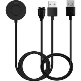 2-Pack Charger for Garmin Fenix 8 43MM/47MM/51MM, 3.3ft Charging Cable&Stand for Garmin Fenix 8 AMOLED&Solar Smart Watch