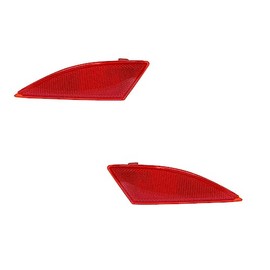 For Lexus RX350 2020 2021 2022 Bumper Reflector Driver and Passenger Side | Pair | Rear | LED | CAPA Certified | Replacement For LX1184105C, LX1185105C | 81920-48050, 81920-48060, 81910-48060