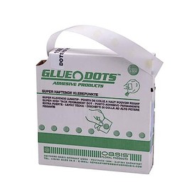 OASIS® Glue Dots, 1 cm Diameter, Transparent, Pack of 1000