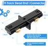 Enhon 4 Pack Replacement for H Track Dead End I
