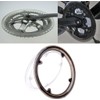 Juego de bielas para bicicleta, protector de cadena, plástico